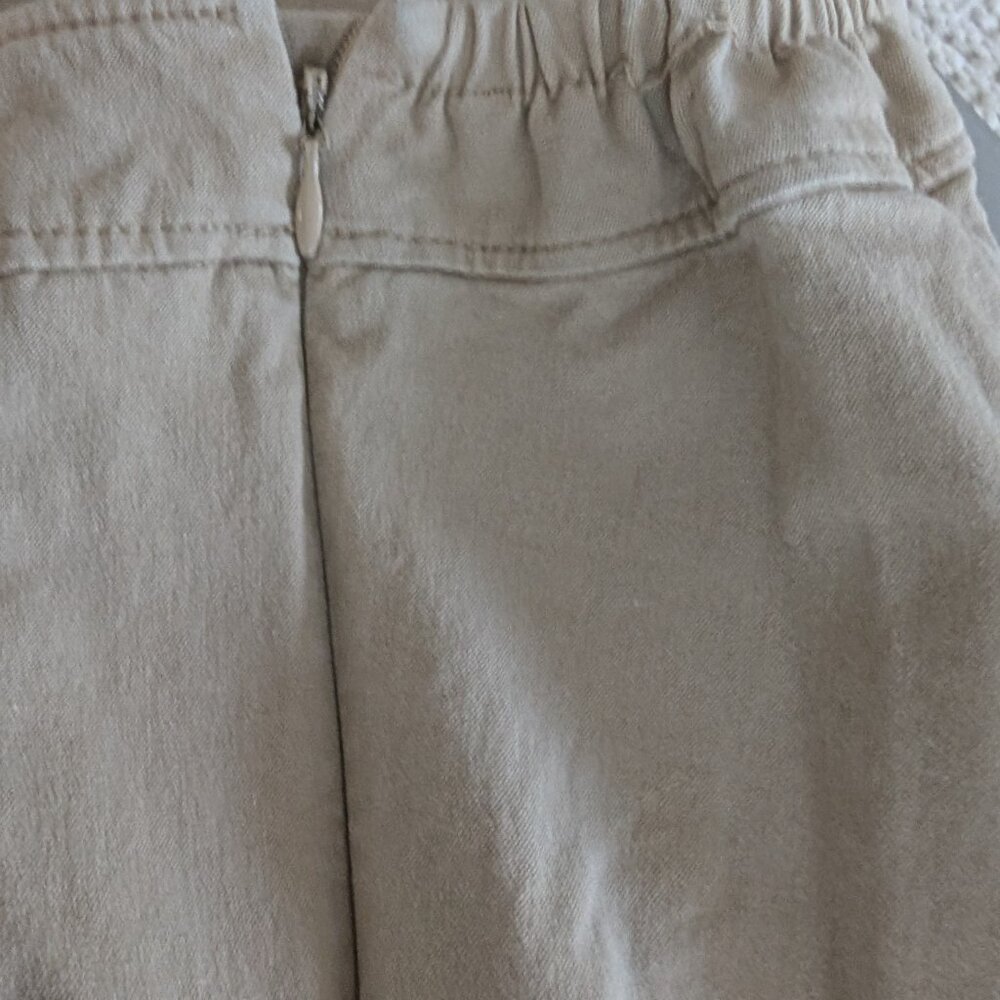 Rare Talbots Plus Size Chatham Pants in Beige, size 18WP (equivalent to 16W) - Picture 4 of 7